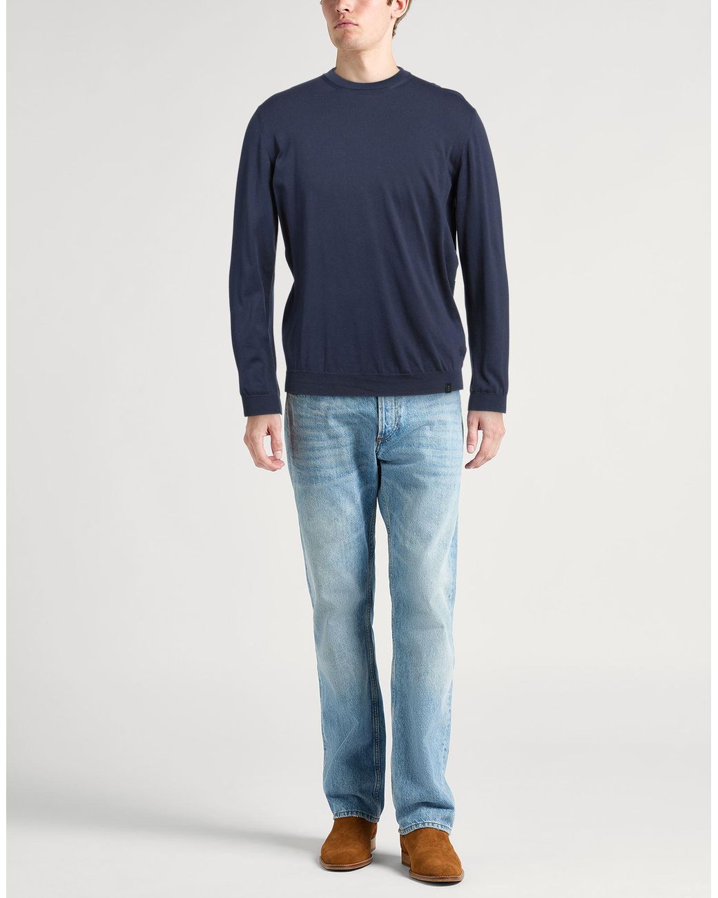 Pullover Fay de hombre de color Blue