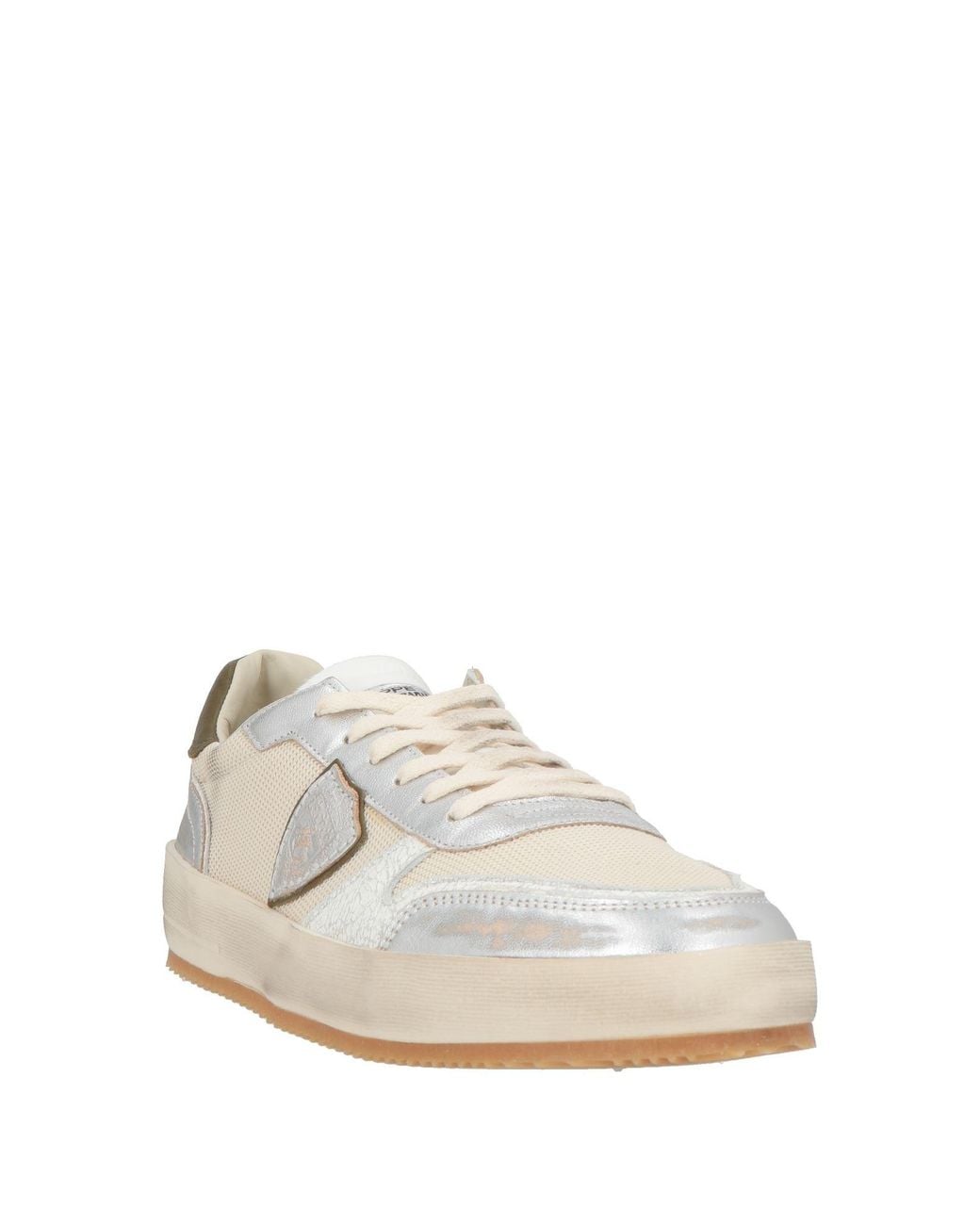 Philippe Model White Trainers for men