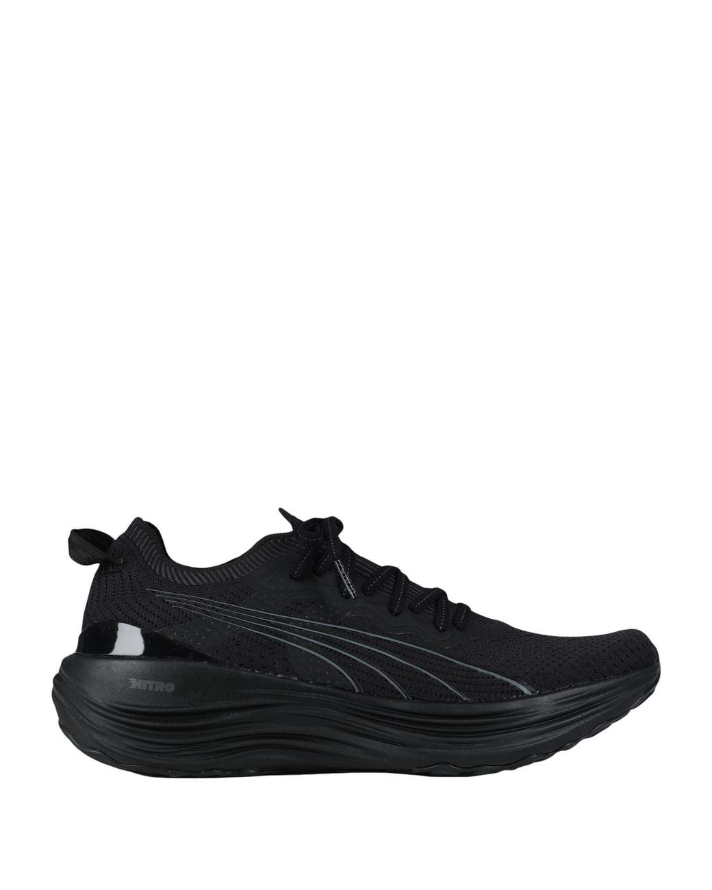 PUMA Black Trainers for men