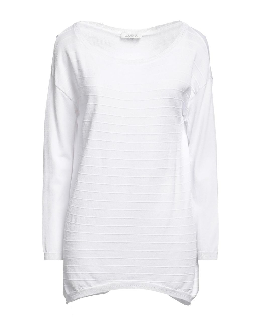 LUCKYLU Milano White Jumper