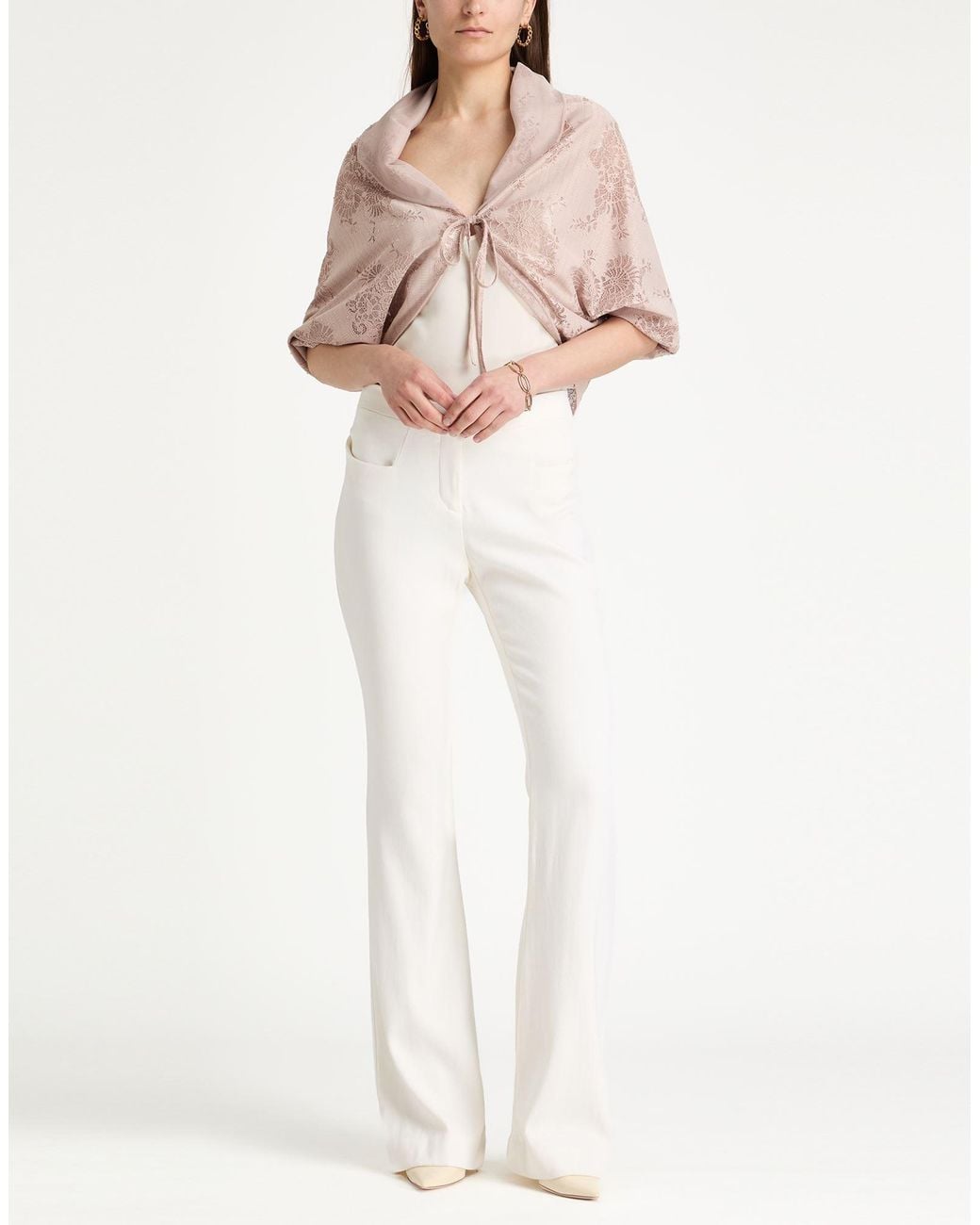 Anna Molinari Pink Shrug