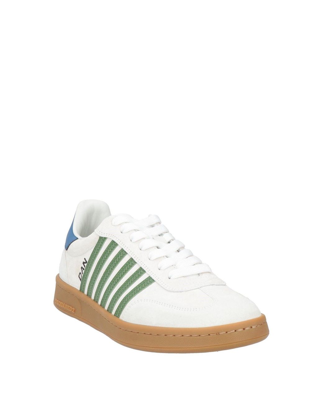 DSquared² Green Sneakers Calfskin for men