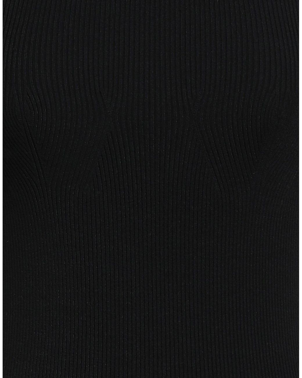 Sportmax Black Sweater Viscose, Polyester
