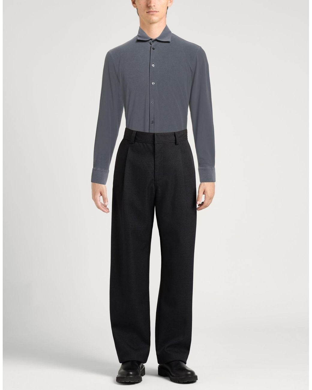 Camisa Rrd de hombre de color Blue