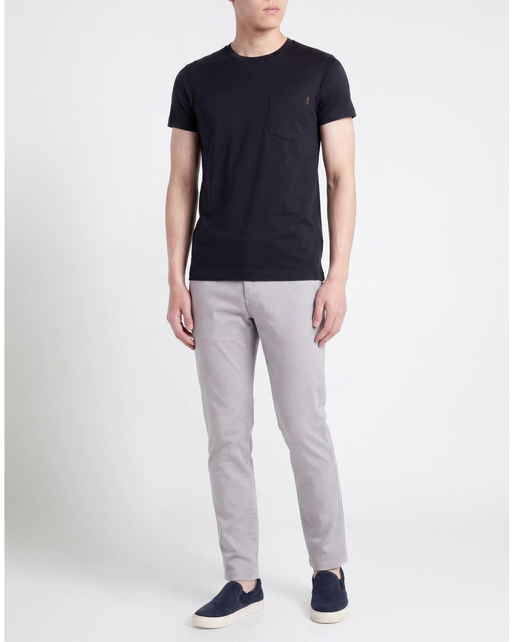 Moorer Black T-Shirt for men