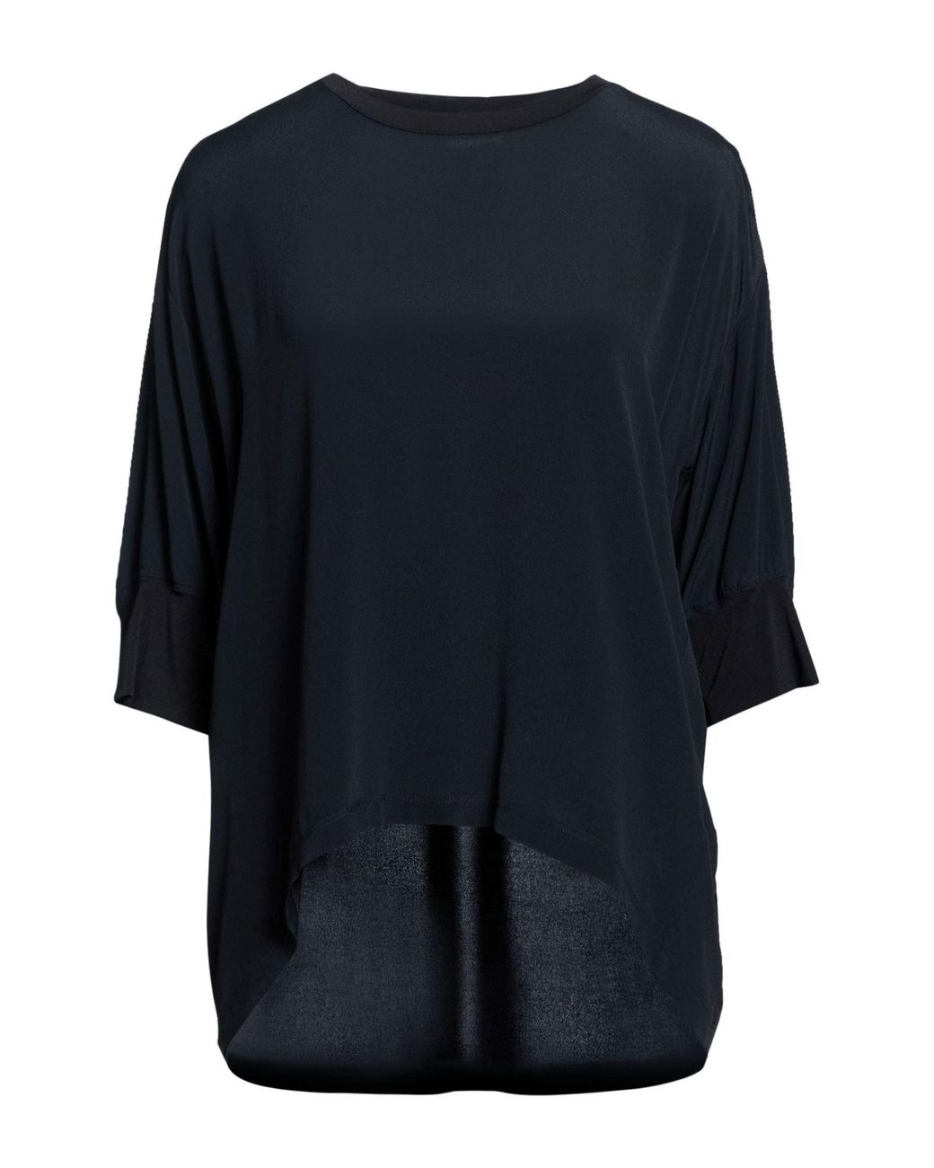 RUE DU BAC Blue Midnight Top Acetate, Silk