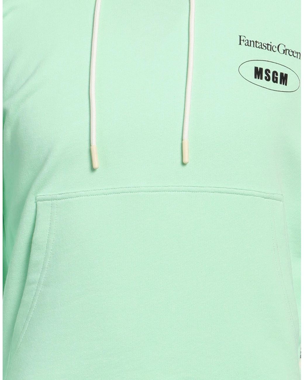 MSGM Green Sweatshirt for men