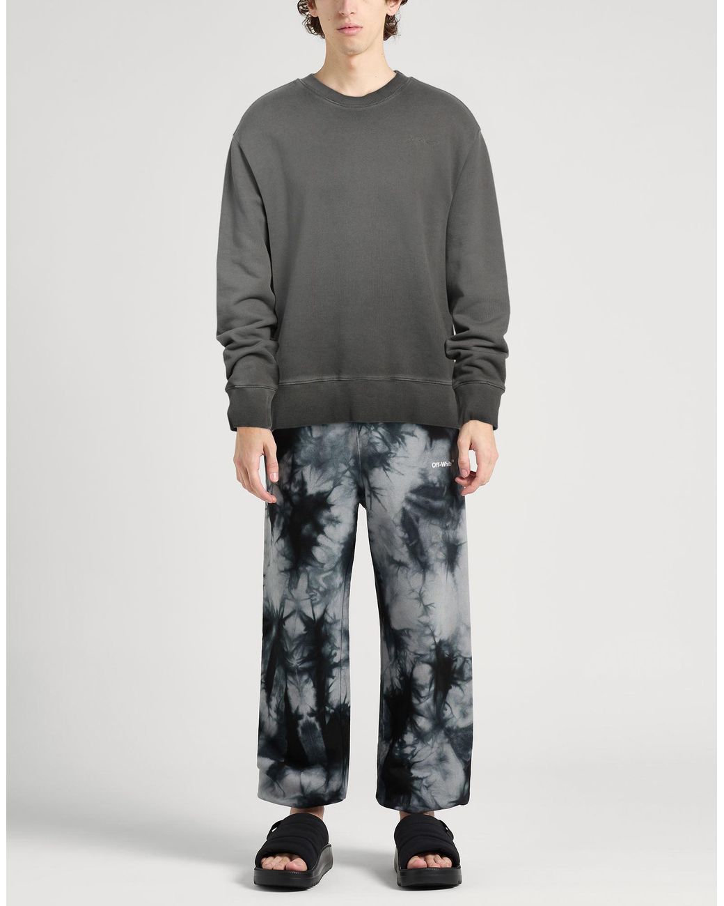 MSGM Gray Sweatshirt Cotton for men