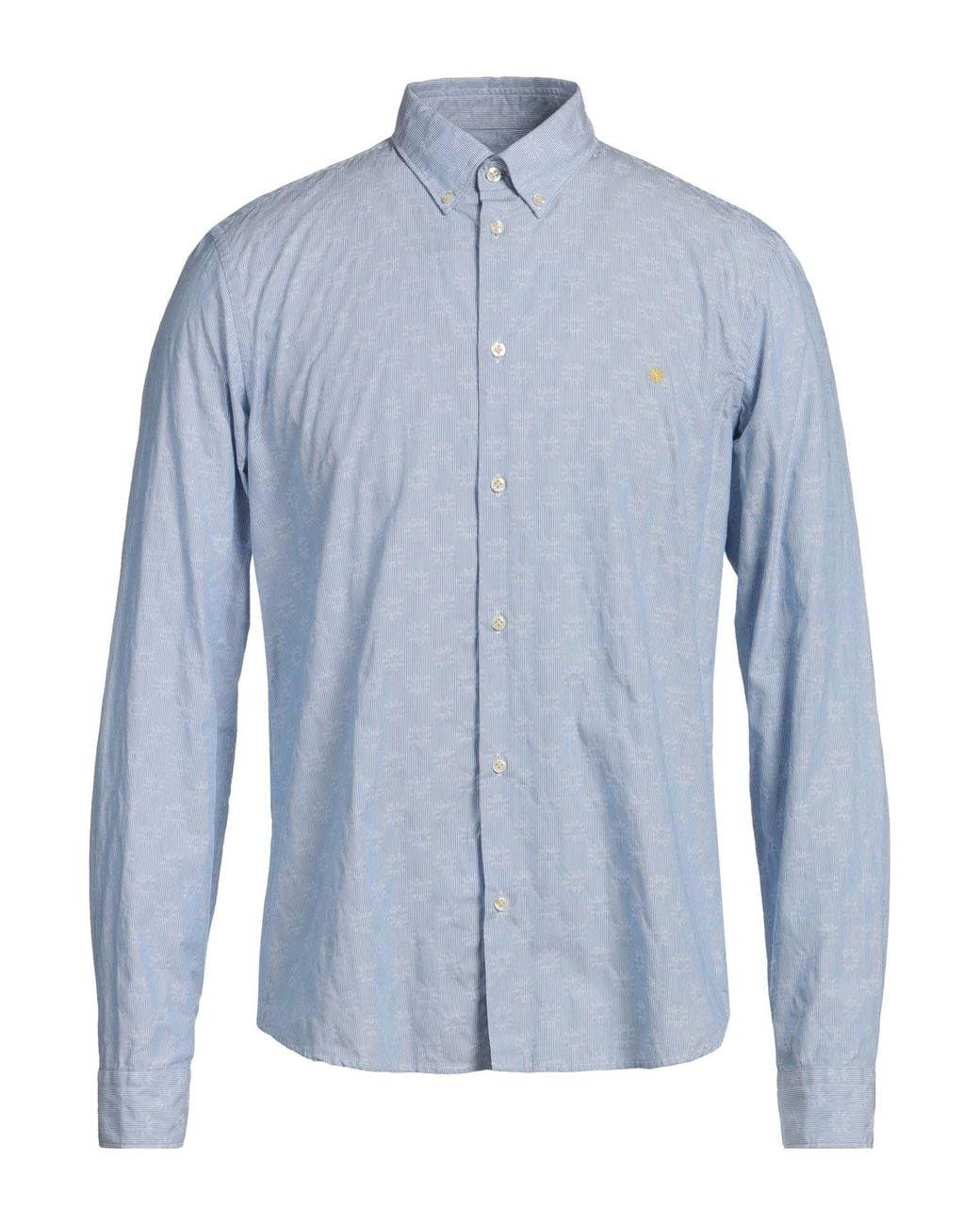 Manuel Ritz Blue Shirt Cotton for men