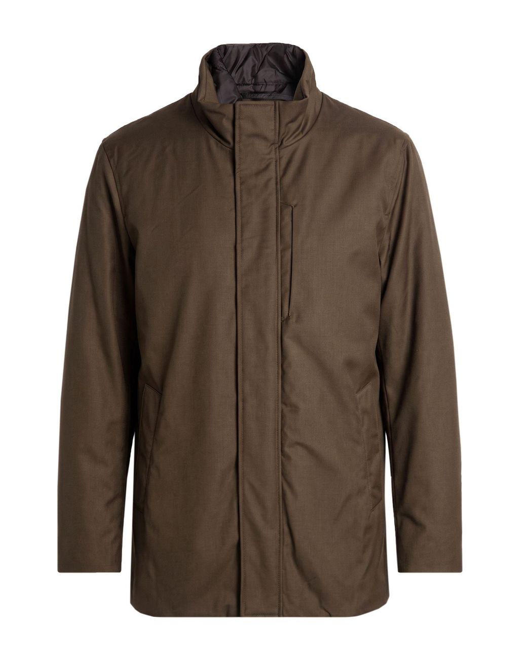 ADHOCONCEPT Brown Coats for men