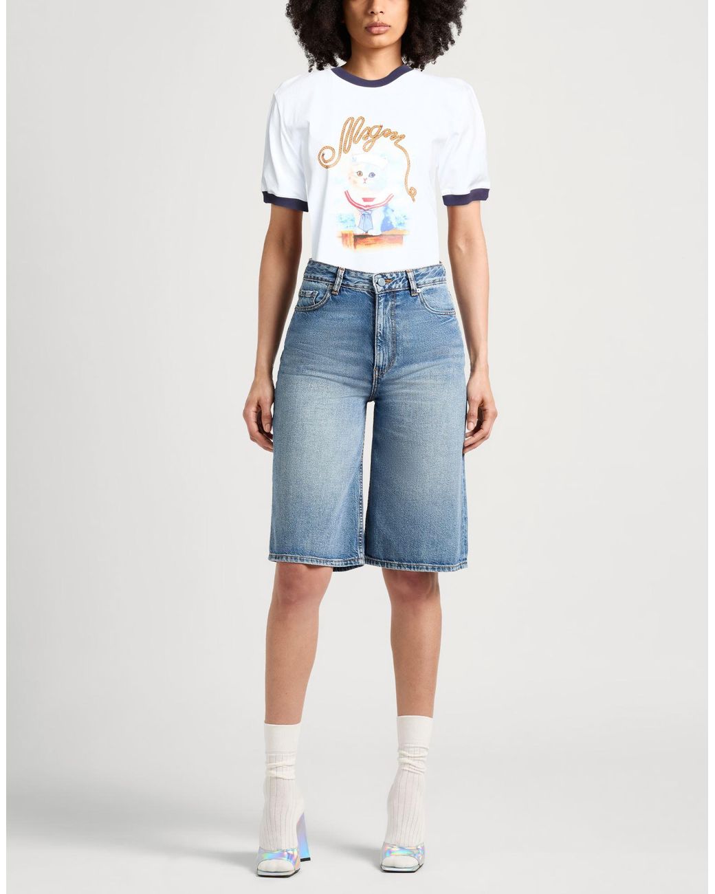 Camiseta MSGM de color White