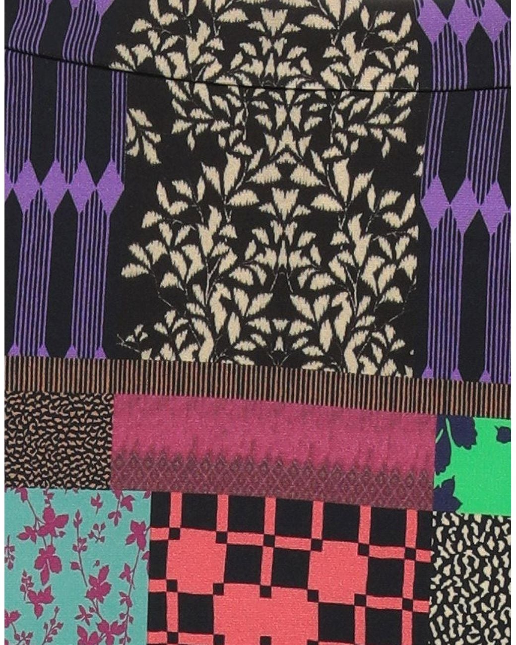 Etro Multicolor Midi Skirt Viscose, Elastane