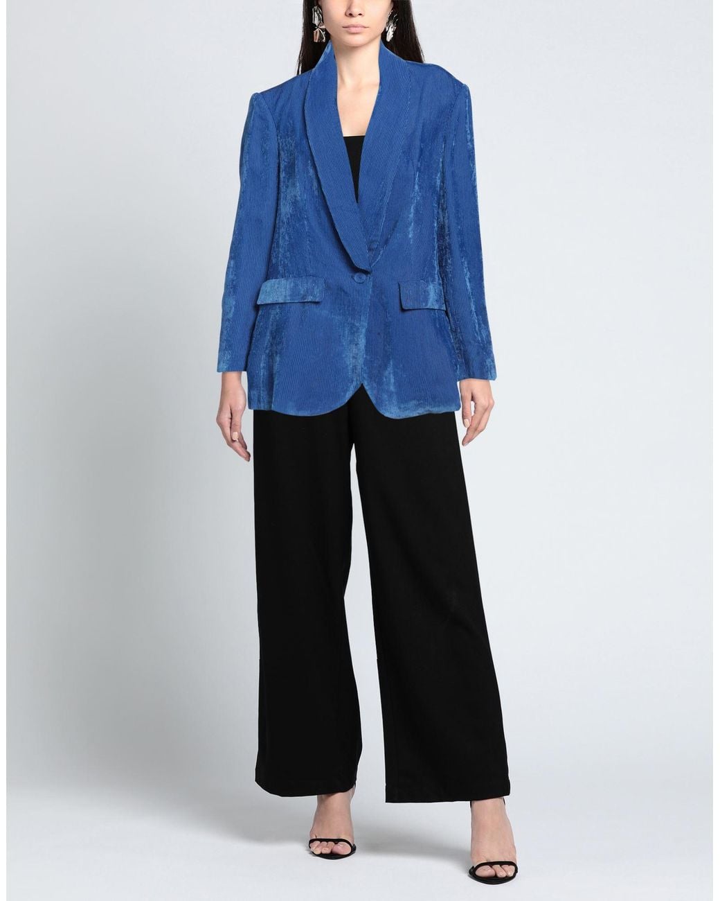 EMMA & GAIA Blue Blazer