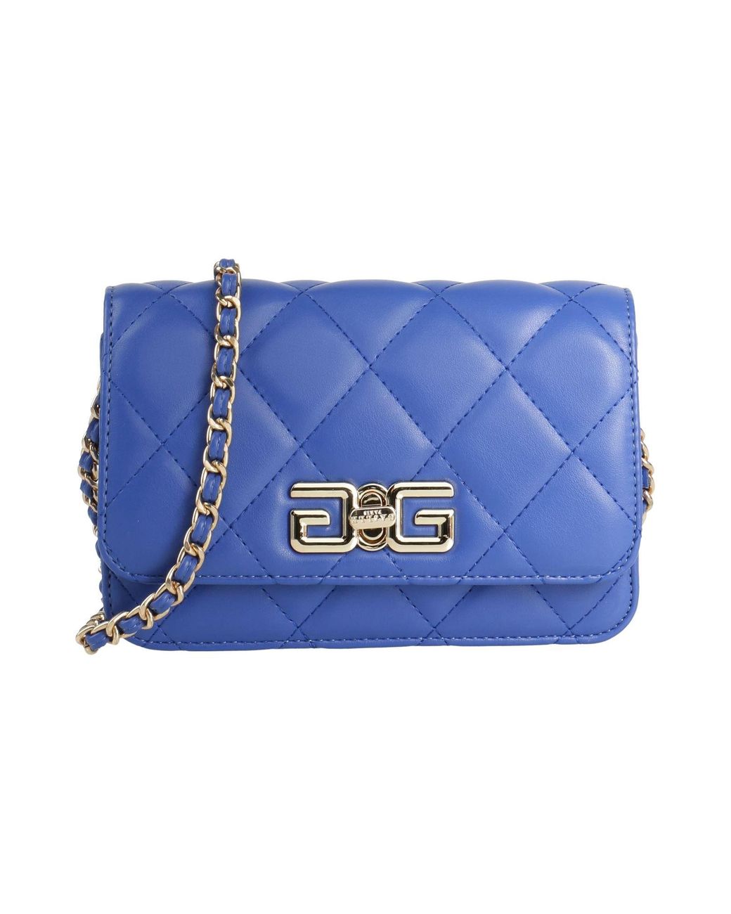 Gaelle Paris Blue Cross-Body Bag