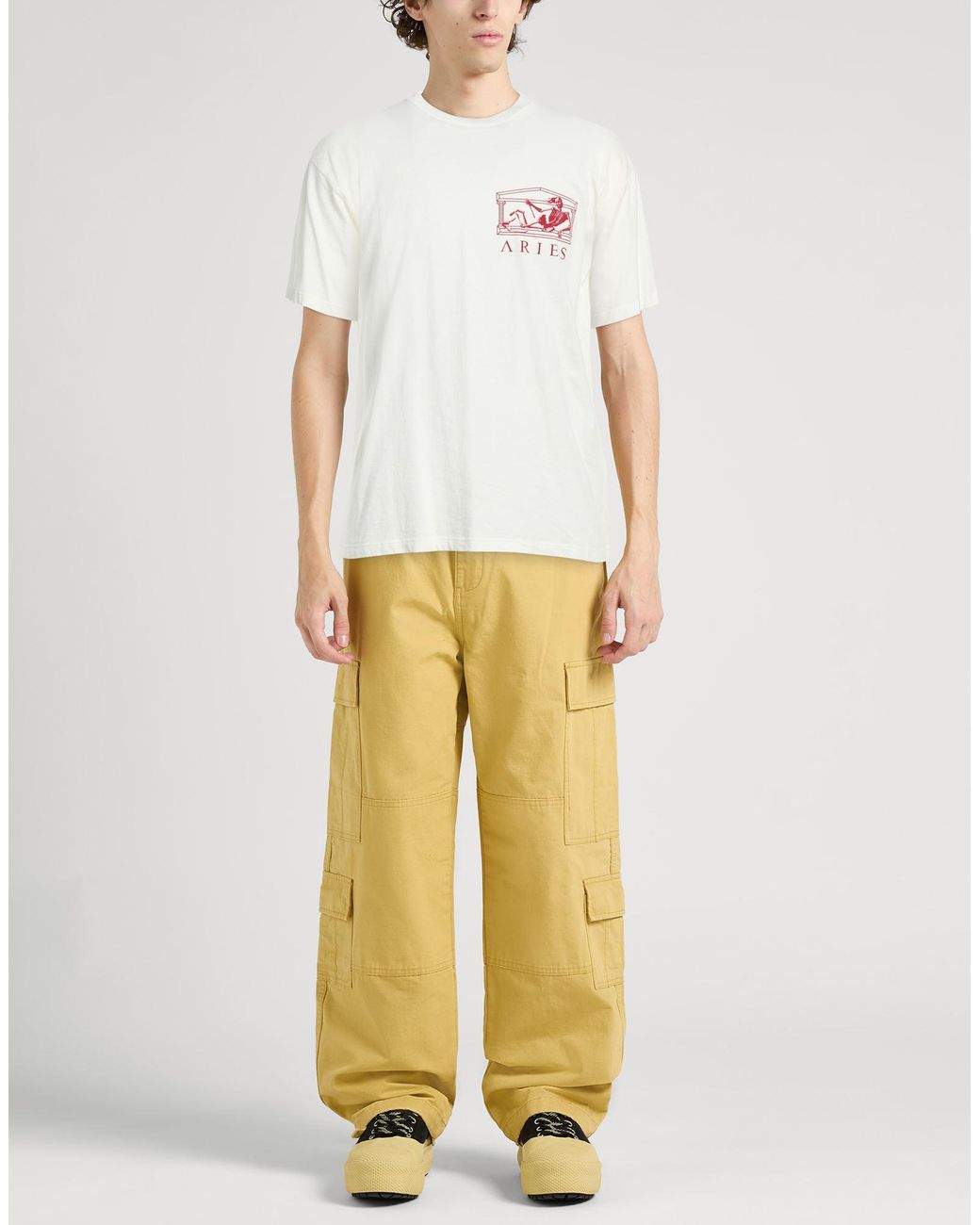 Camiseta Aries de hombre de color White