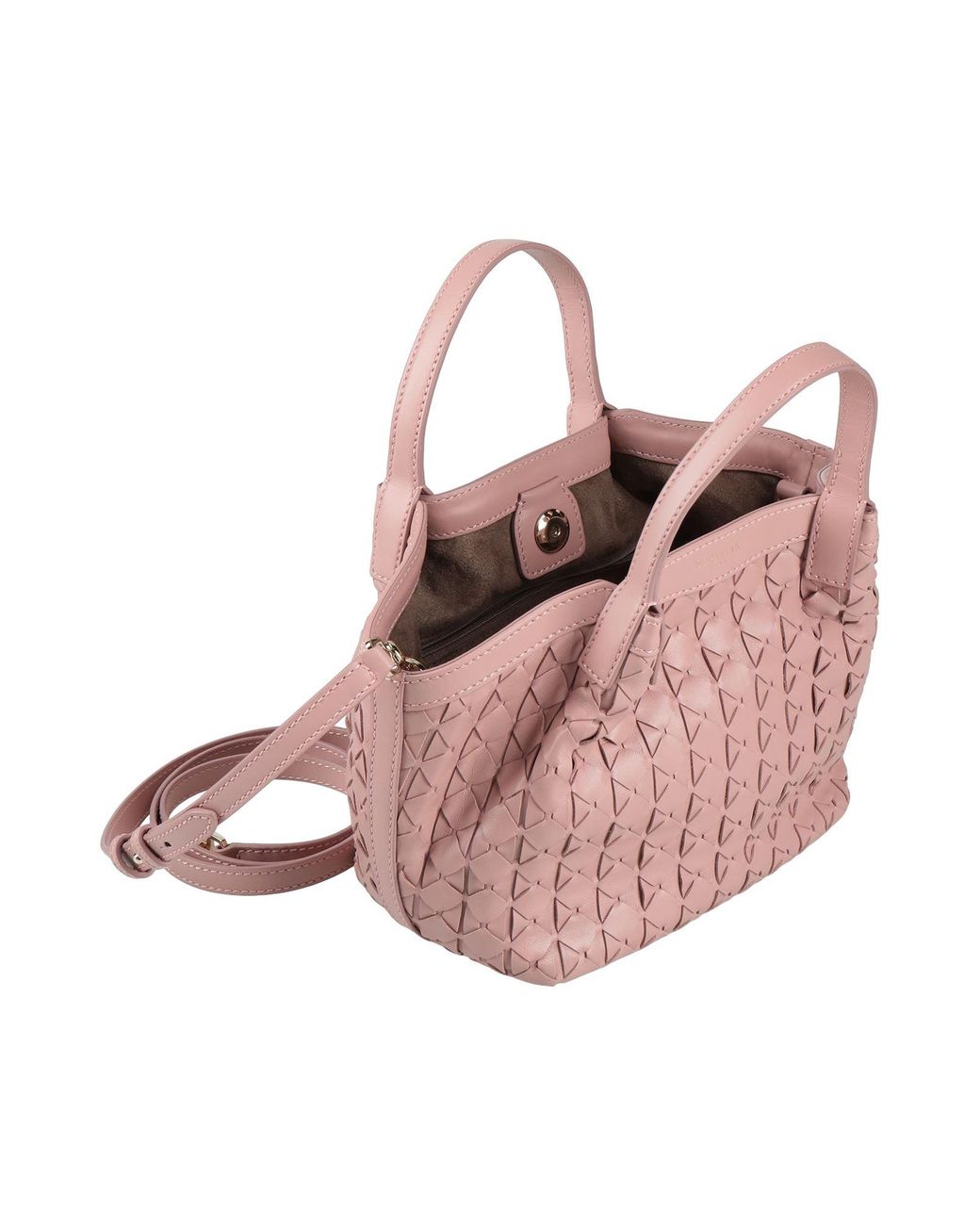 Borsa A Mano di Serapian in Pink