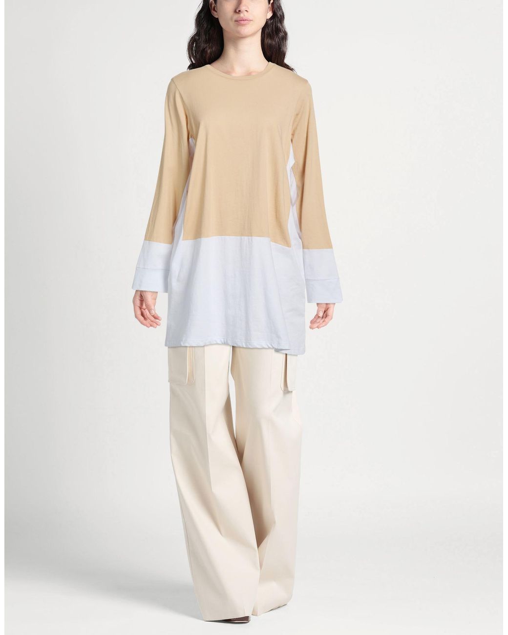 Douuod White T-Shirt Cotton