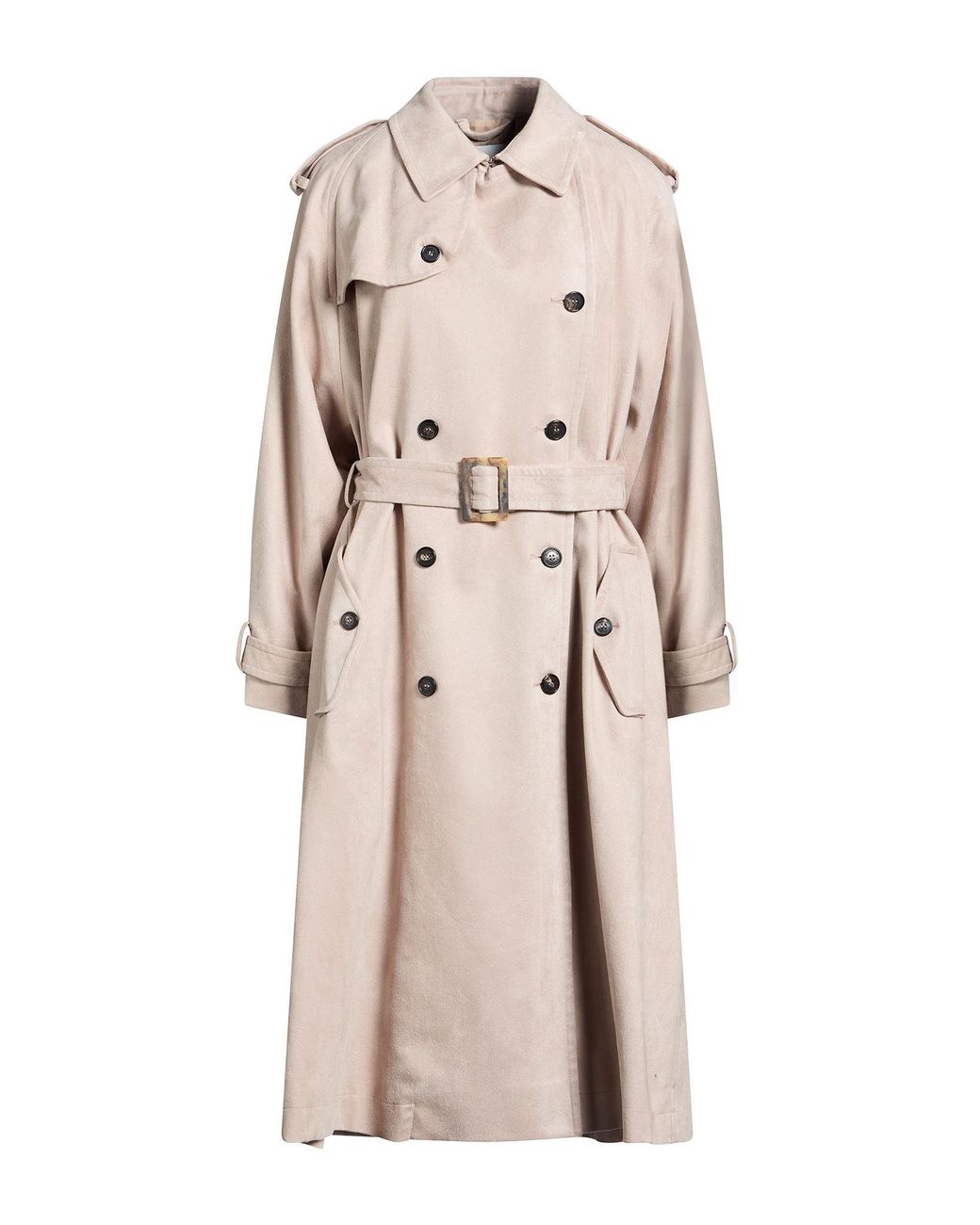 Ballantyne Natural Overcoat & Trench Coat Polyester, Elastane