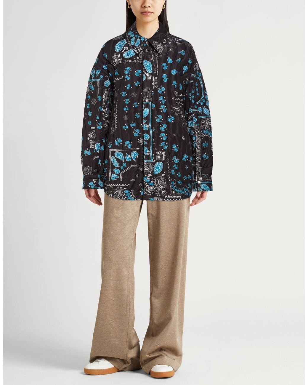 Khrisjoy Blue Puffer Polyester