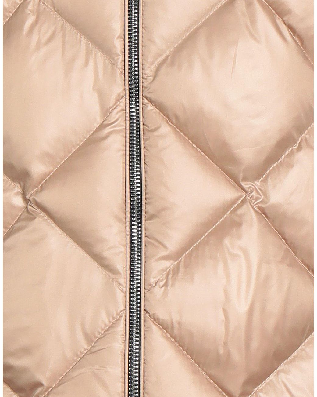 ANNIE PARIS Natural Camel Puffer Polyamide