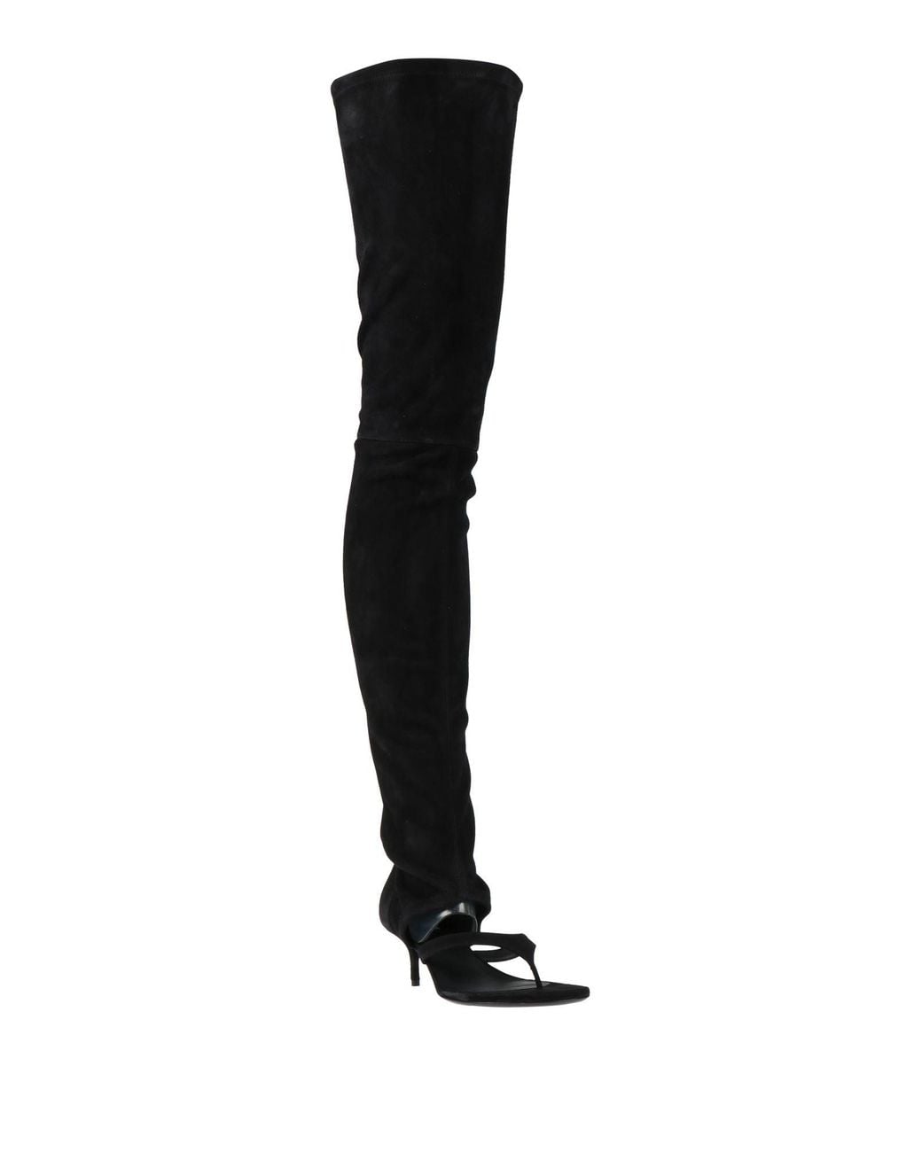 Alaïa Black Boot Goat Skin