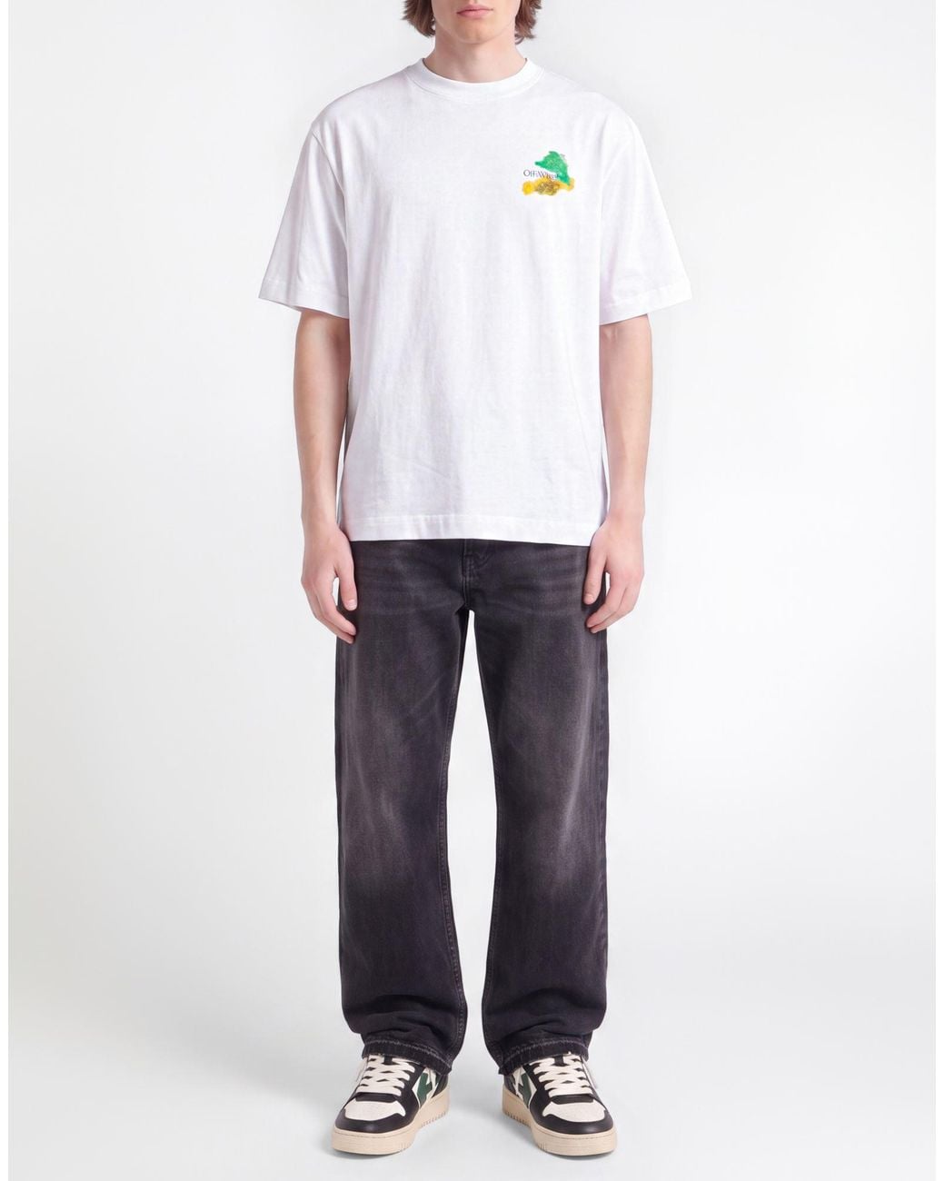 Off-White c/o Virgil Abloh White T-Shirt Cotton for men