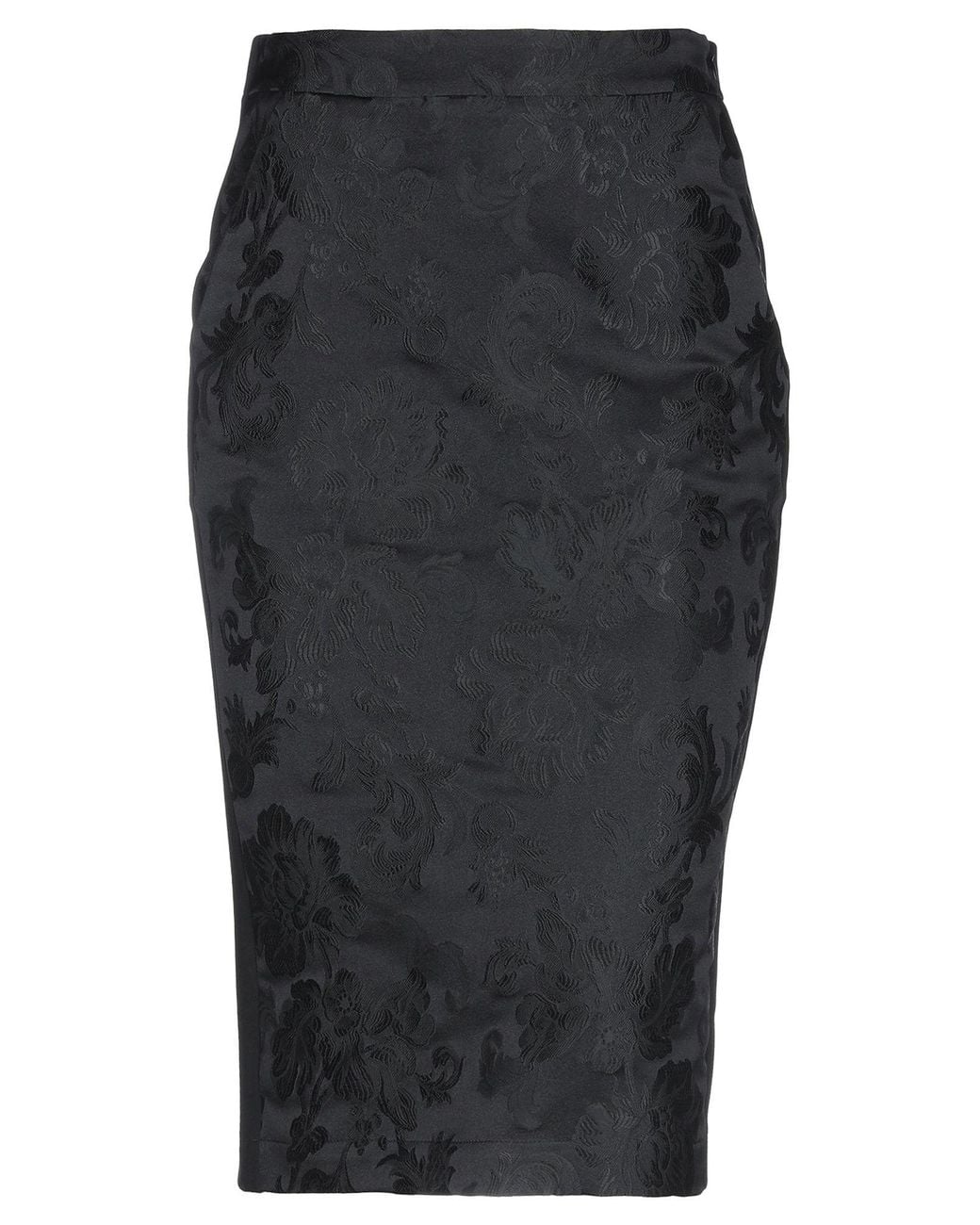 Liviana Conti Gray Midi Skirt