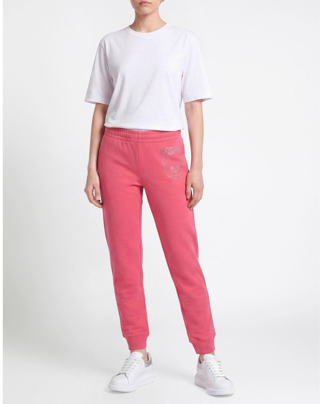 Moschino Pink Pants Cotton