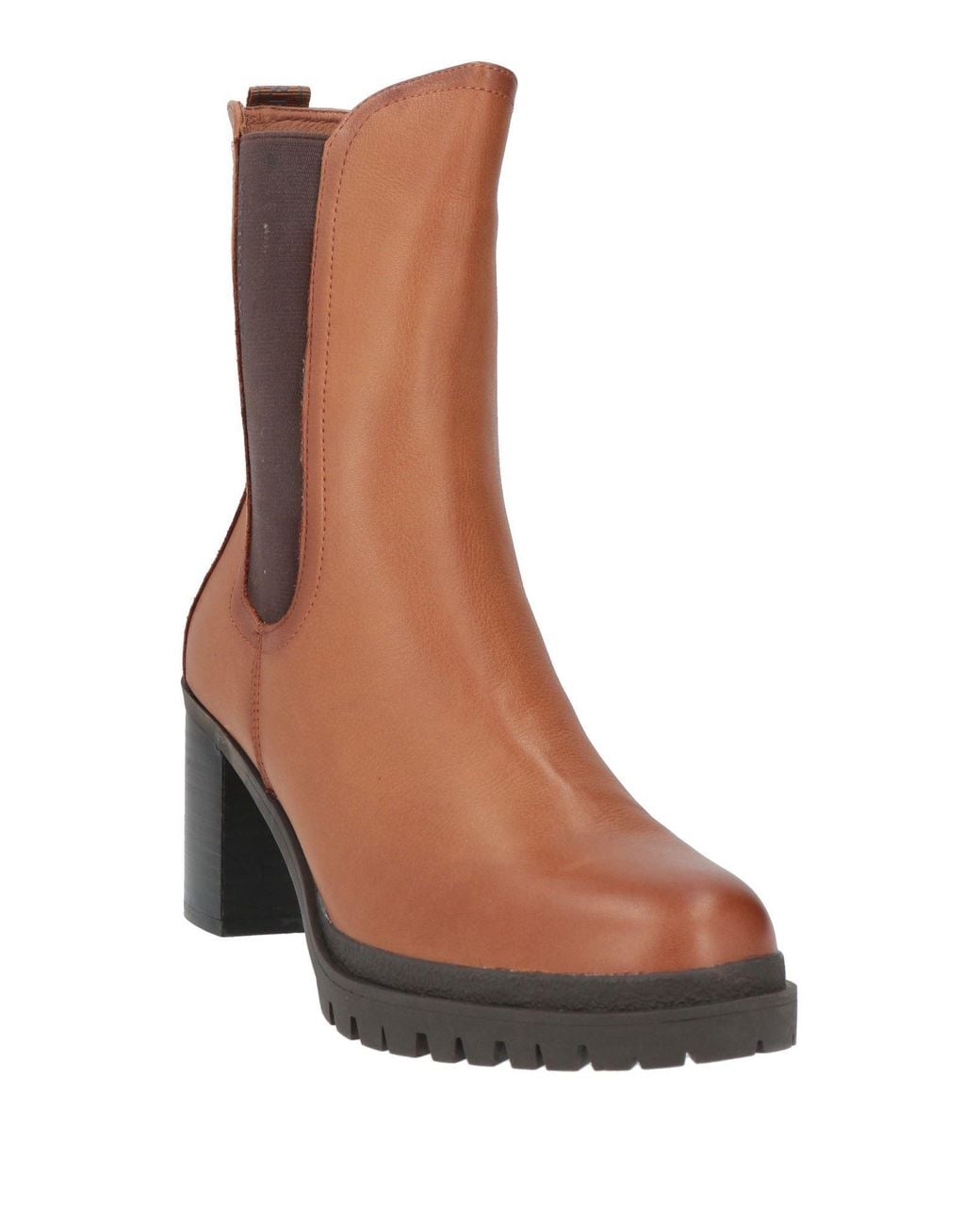 Carmela Brown Ankle Boots