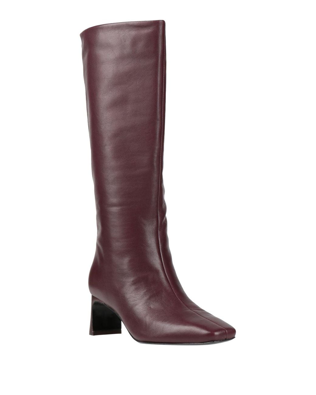 Rag & Bone Brown Burgundy Boot Leather