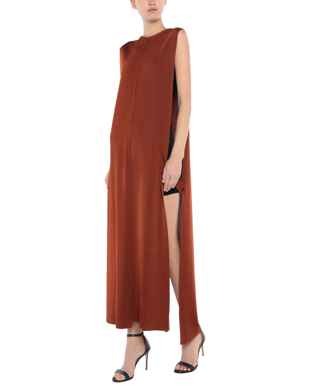 Chloé Red Rust Top Viscose, Polyamide, Elastane