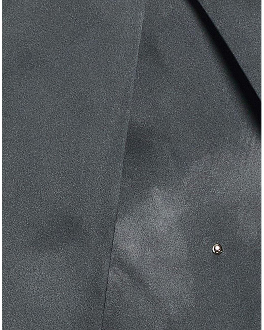 DES_PHEMMES Gray Mini Skirt Polyester