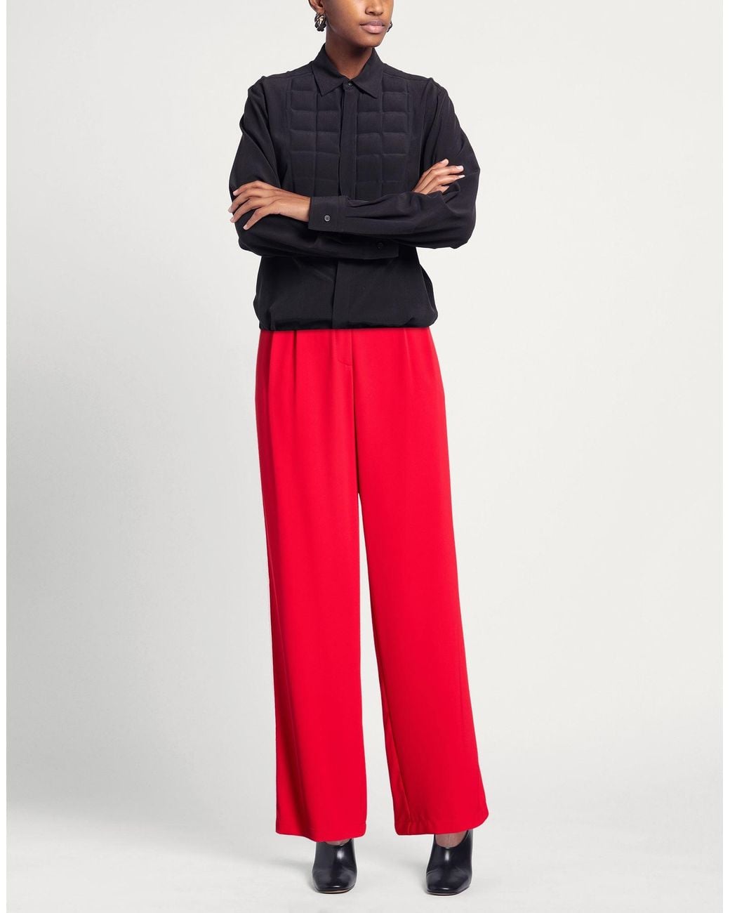 Soallure Red Pants