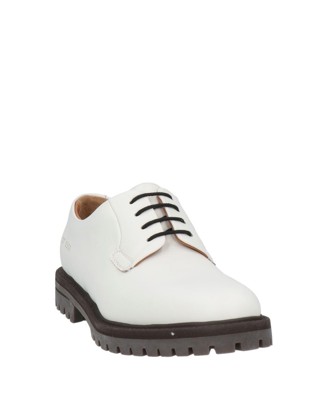 Chaussures à lacets Common Projects en coloris White