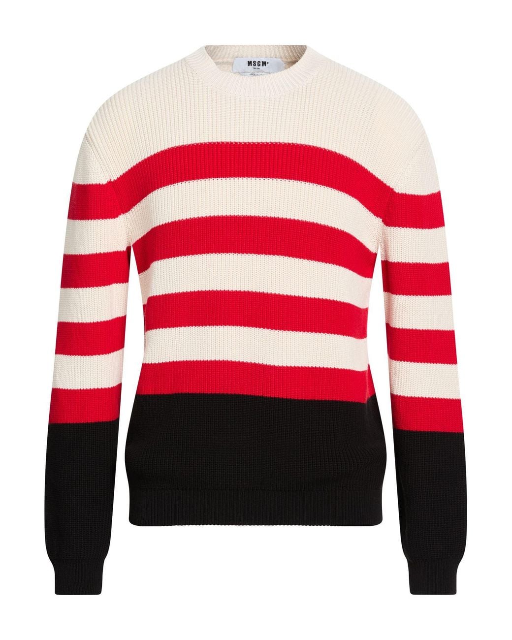 Pullover MSGM de hombre de color Red