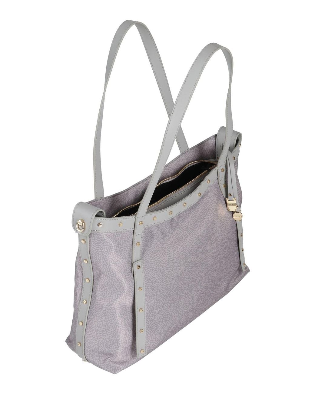 Borbonese Gray Shoulder Bag