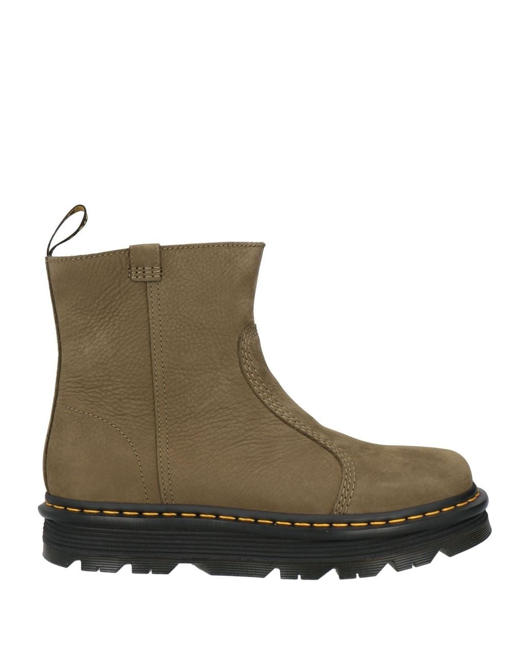 Dr. Martens Brown Military Ankle Boots Leather for men