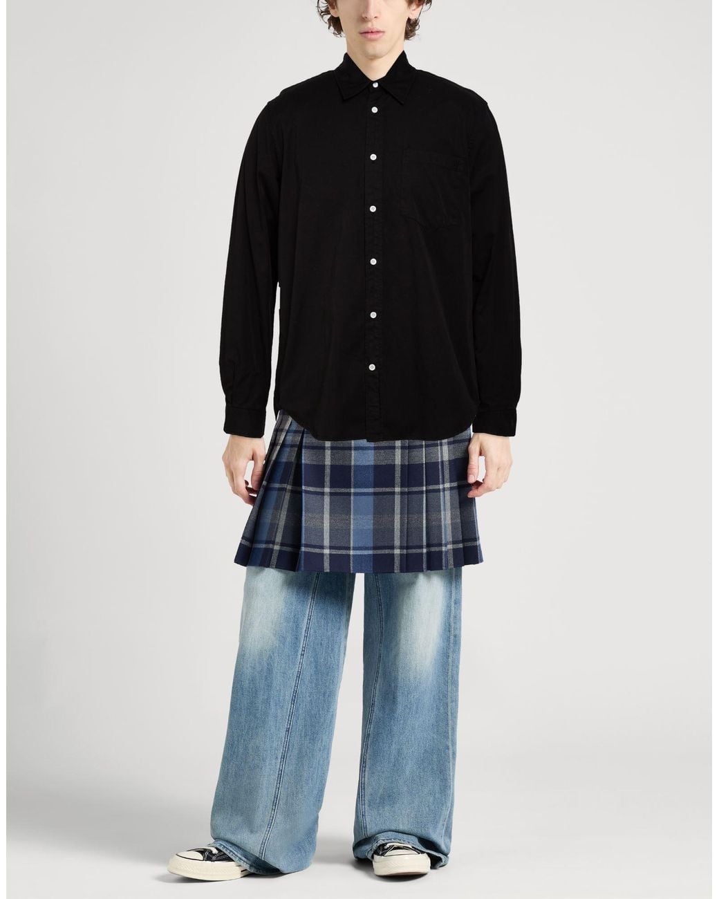 Norse Projects Black Shirt Cotton for men