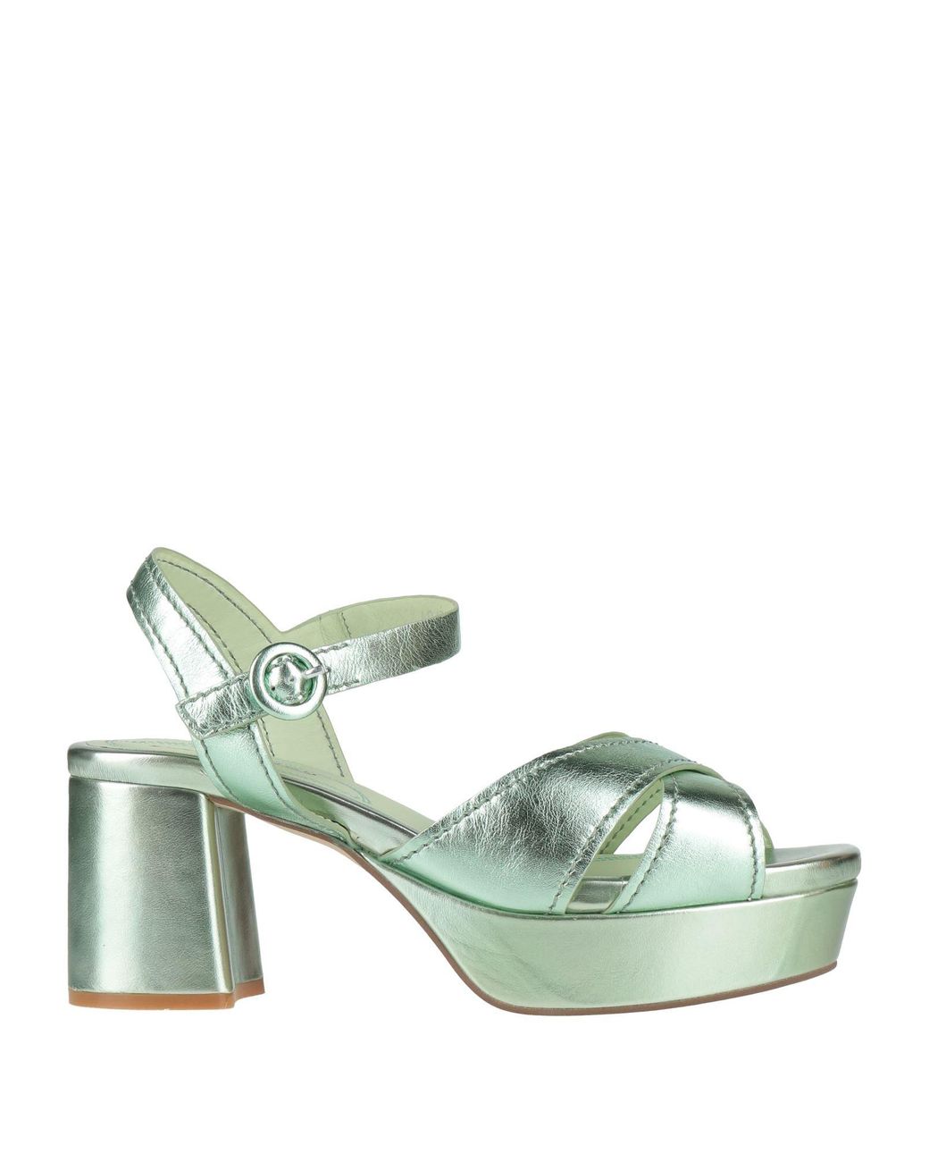Elvio Zanon Green Light Sandals Leather