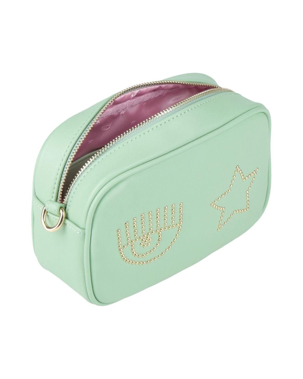 Chiara Ferragni Green Cross-Body Bag