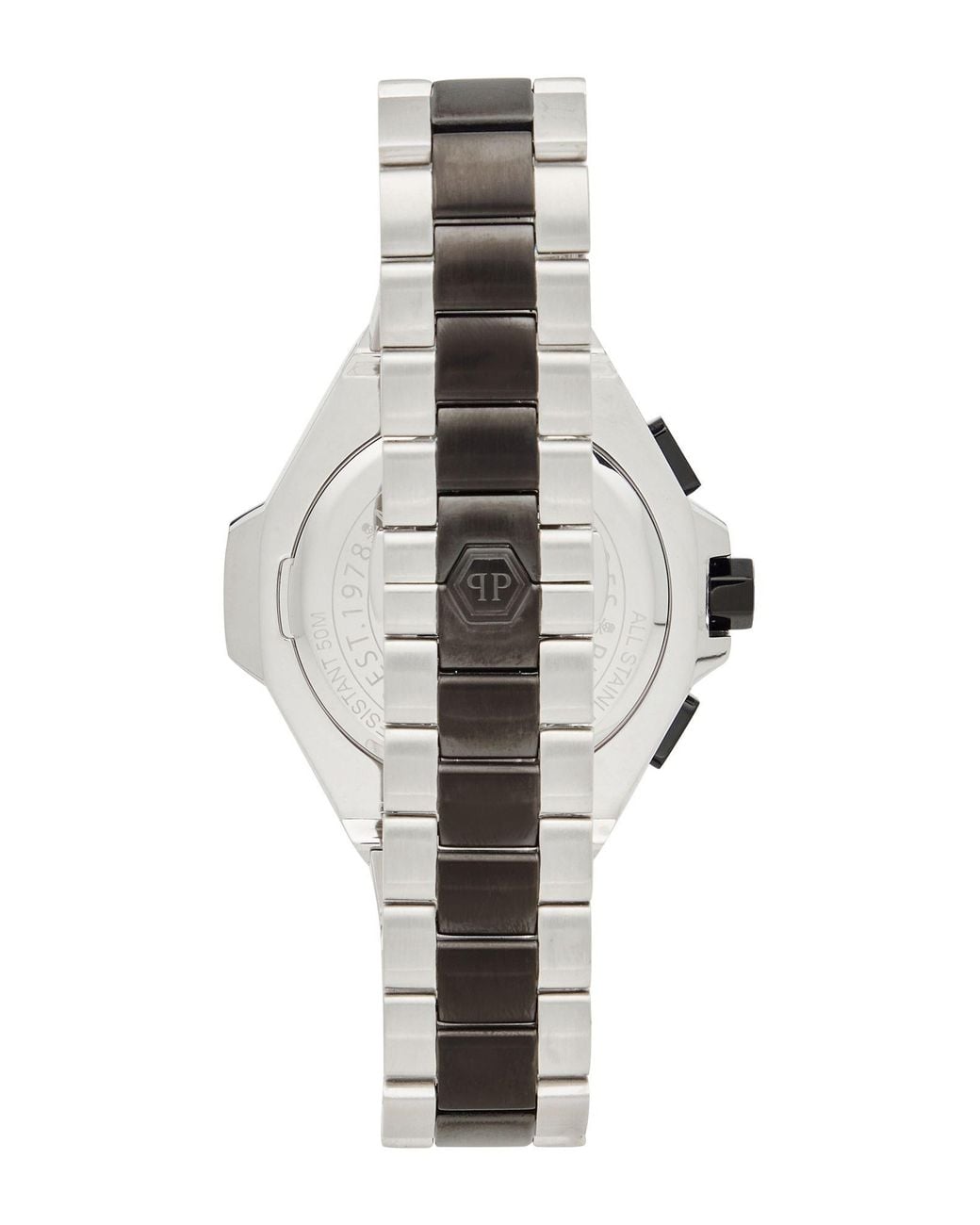 Philipp Plein Metallic Wrist Watch for men