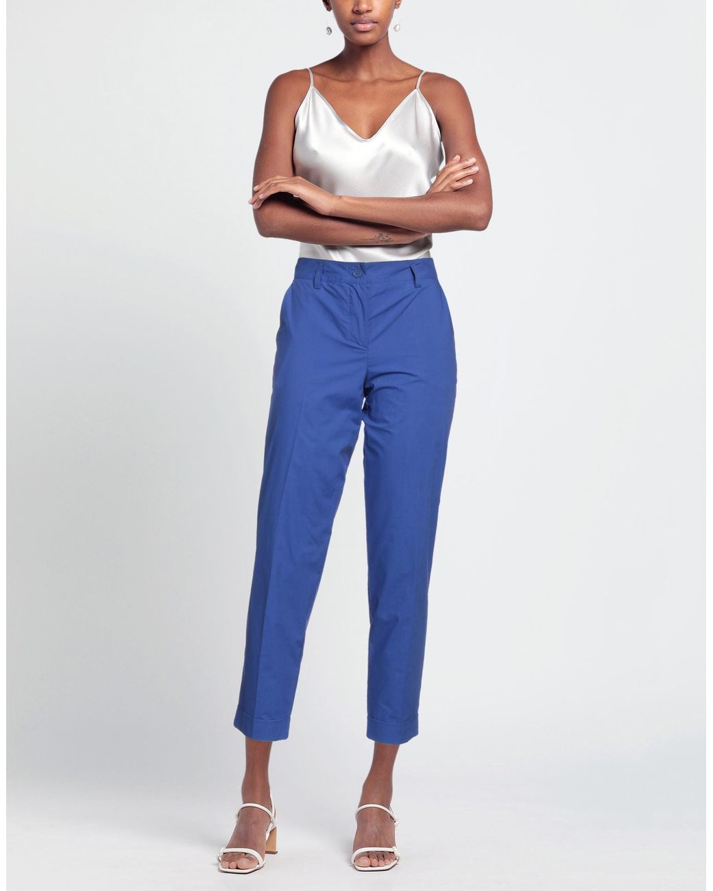 P.A.R.O.S.H. Blue Trouser