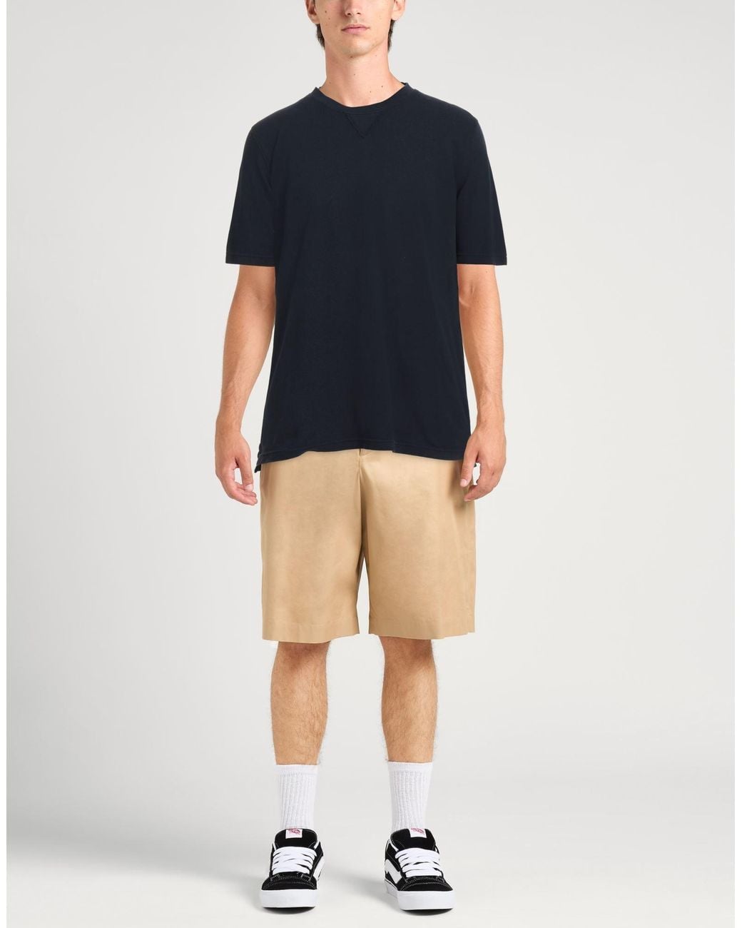 Alpha Studio Blue Midnight T-Shirt Cotton for men