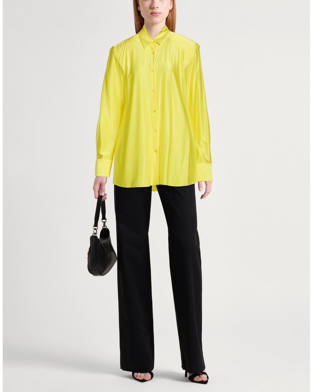 Alexandre Vauthier Yellow Hemd