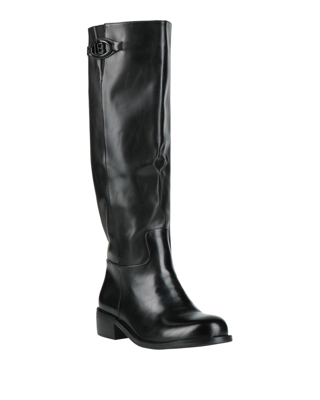 Laura Biagiotti Black Boot Synthetic Material