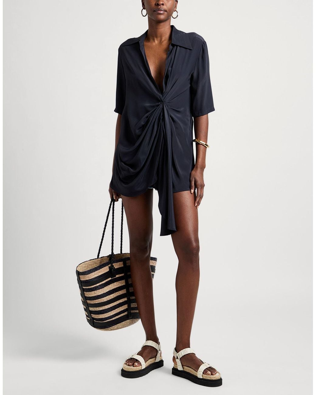 Hache Blue Top