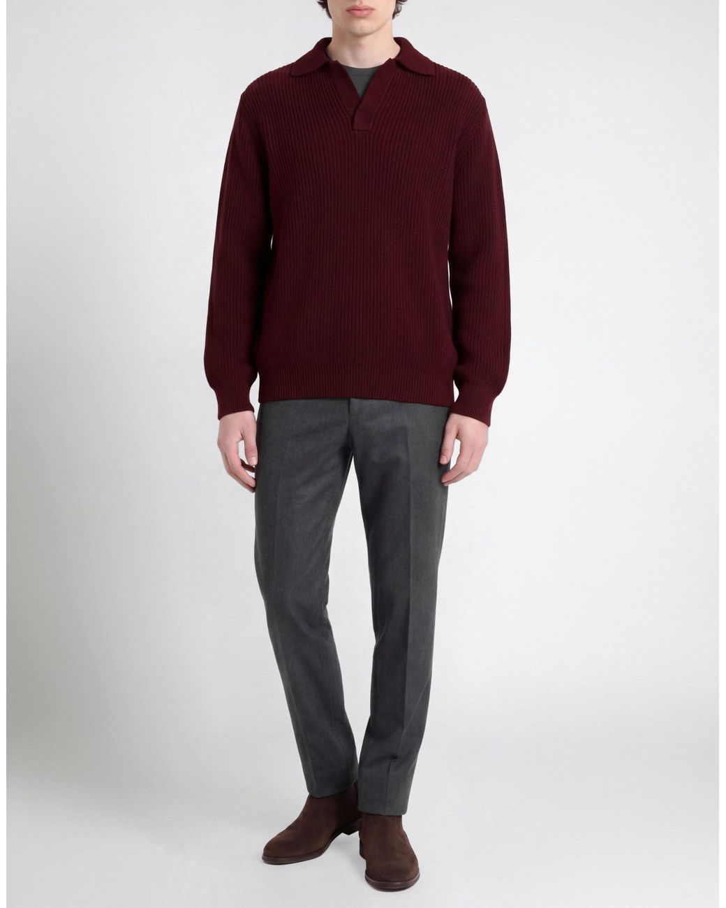 Gran Sasso Red Jumper for men