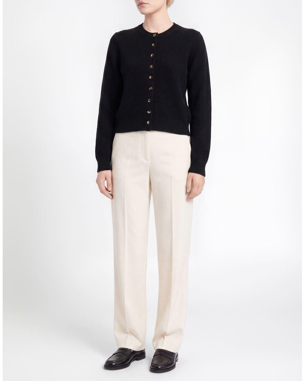 Khaite Black Cardigan