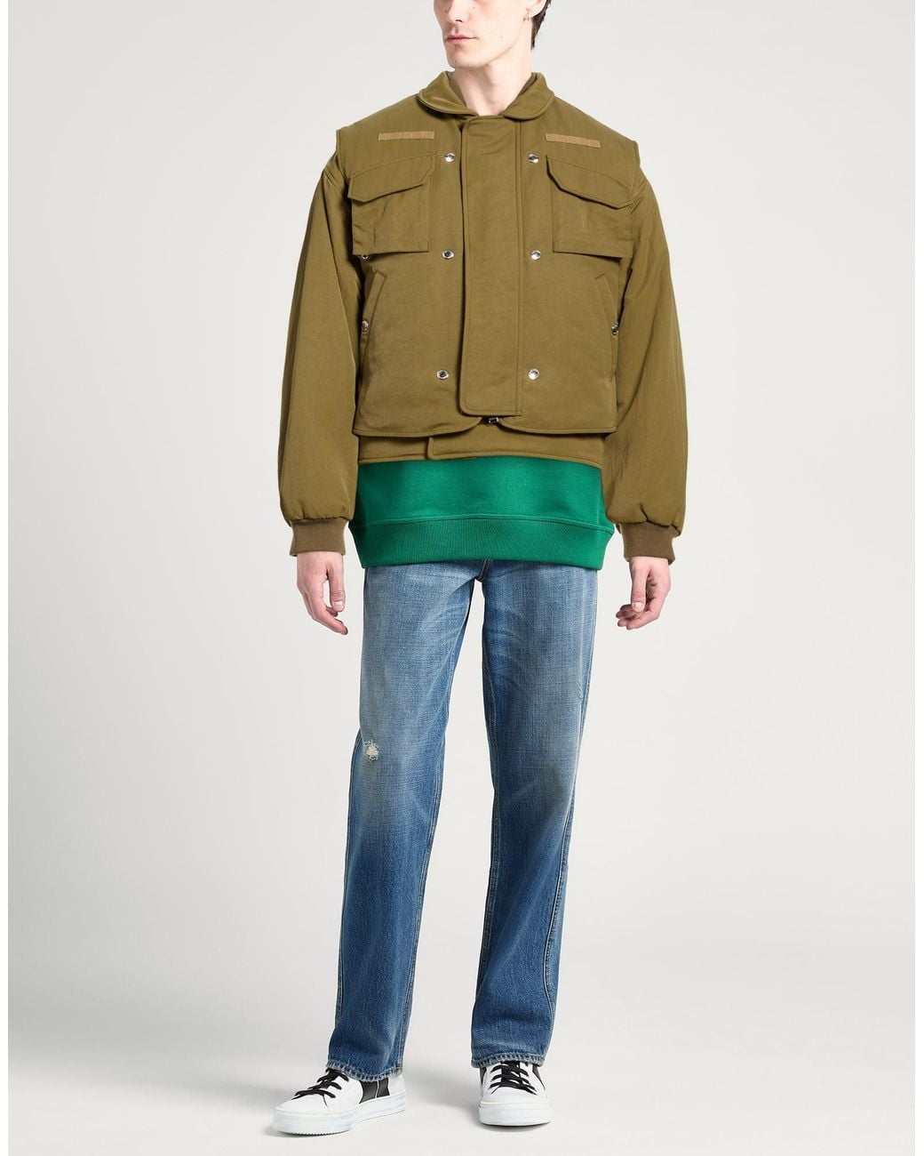 McQueen Green Jacket for men