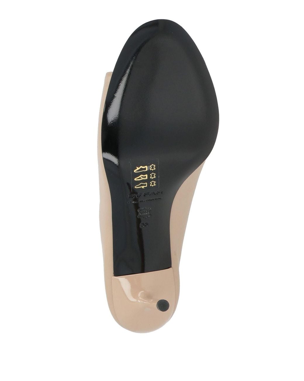 By Far Natural Sandals Leather